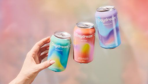 Daydream hemp-infused sparkling water