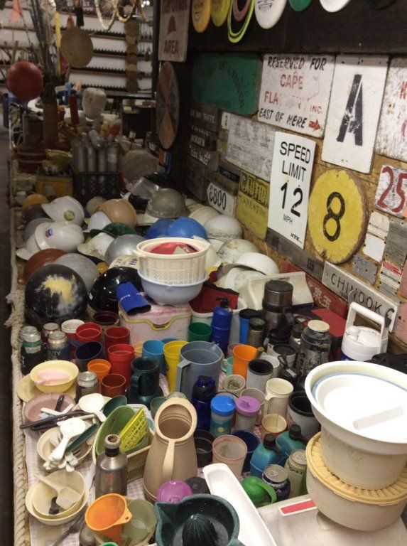 Hard hats and hard plastic