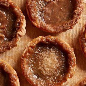 Freshly baked butter tarts