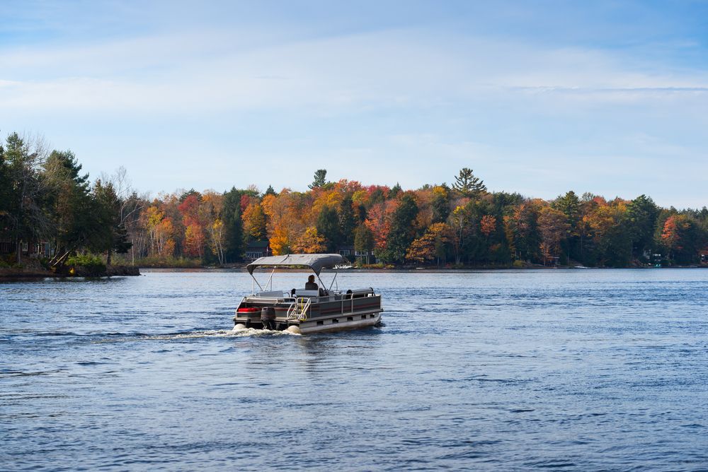 pleasure craft on the water