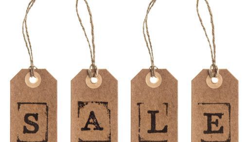 sale tags