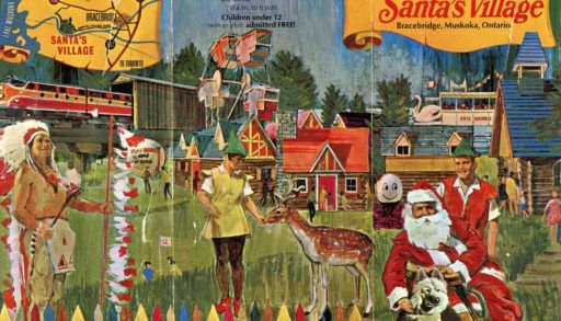 santas village brochure front