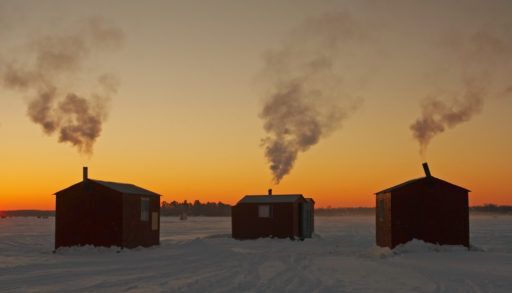 Ice Fishing Huts