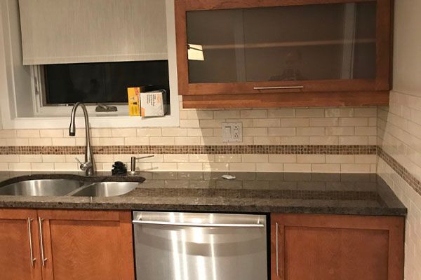 interior of kitchen in a house
