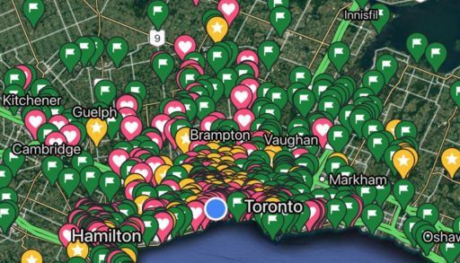 Southern Ontario Trail Map