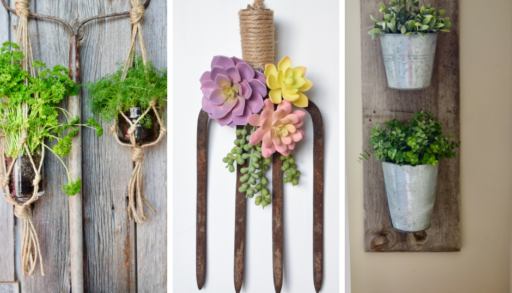 3 garden tool upcycle projects