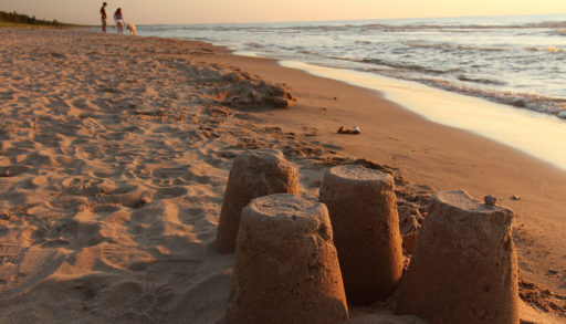 Ontario beach Lake Huron