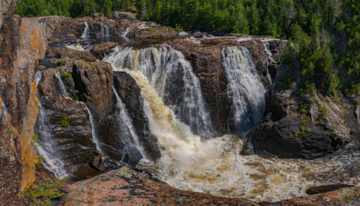 Aubrey Falls in Algoma, Ontario