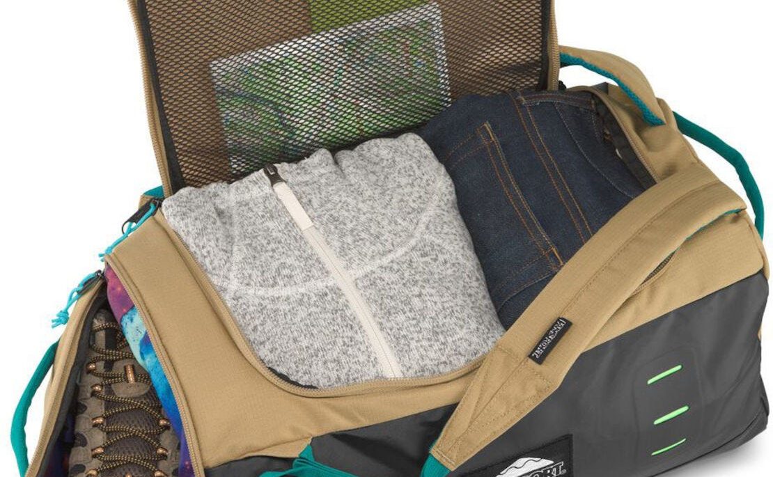 weekend bag for cottage