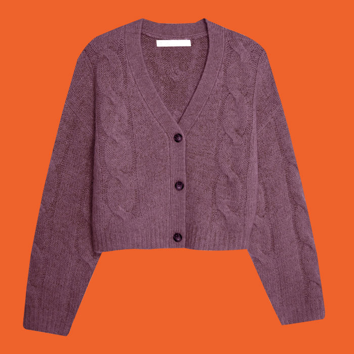 cable knit cardigan for cozy cottage sweaters