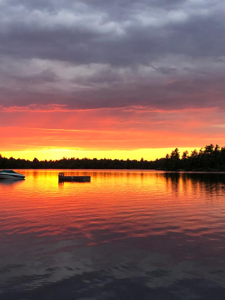 Sunset on Lake Manitouwaba