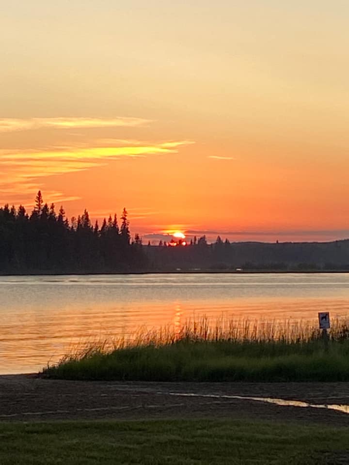 Sunset on Loon Lake