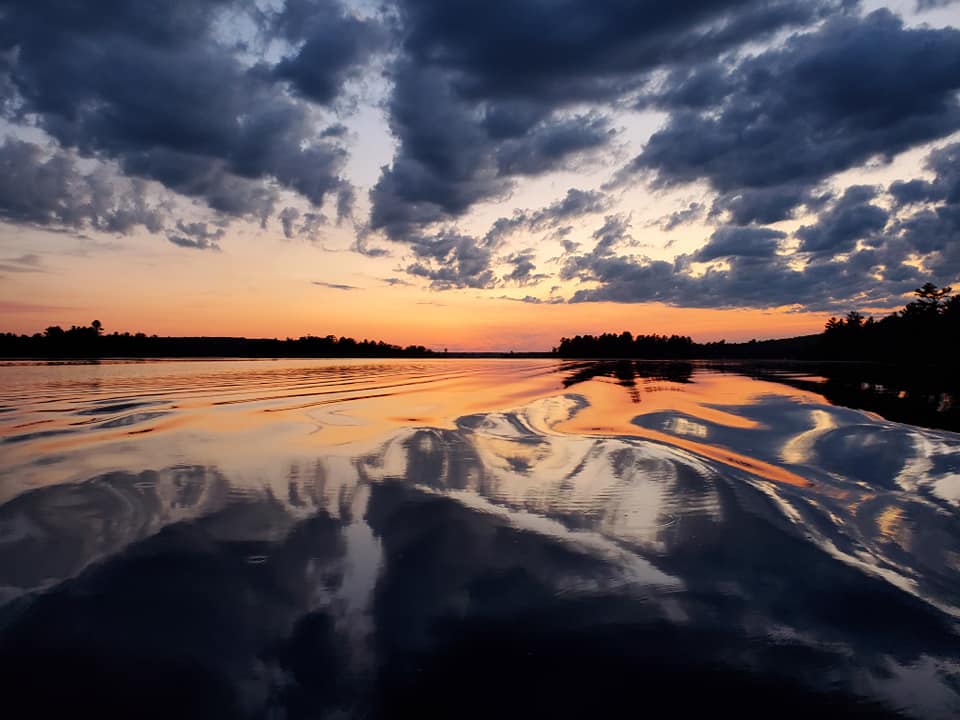 Sunset on Lower Buckhorn Lake
