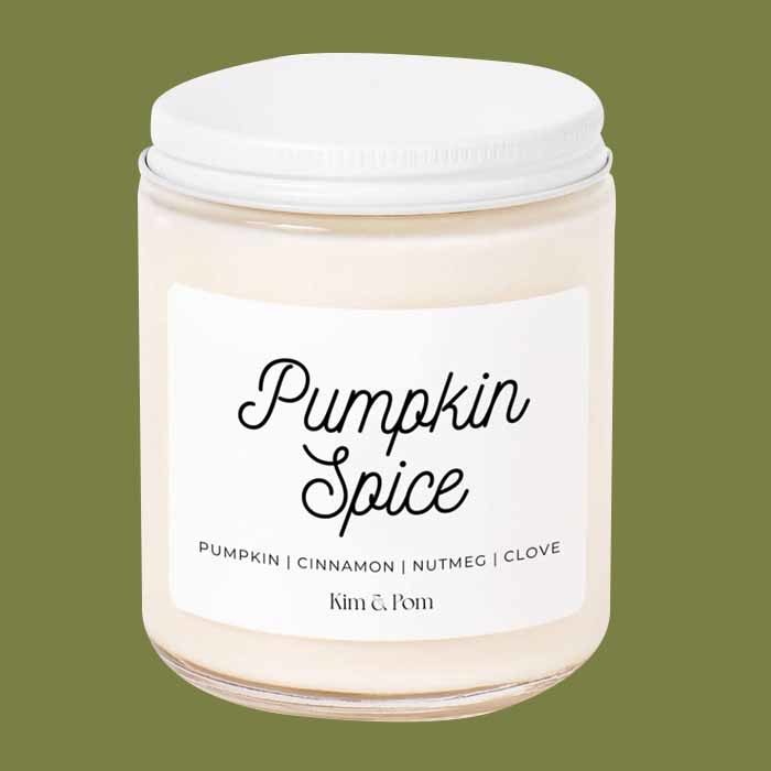 pumpkin candle for fall candles