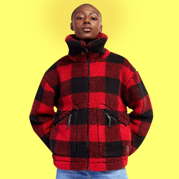 roots sherpa jacket for black friday apparel