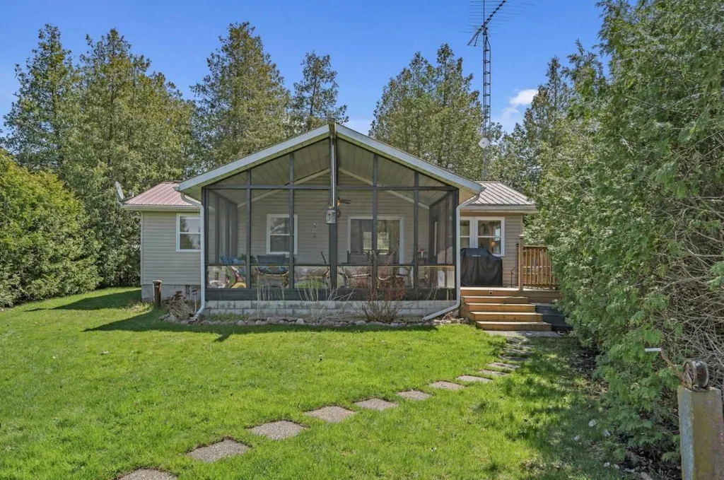 exterior of cottage