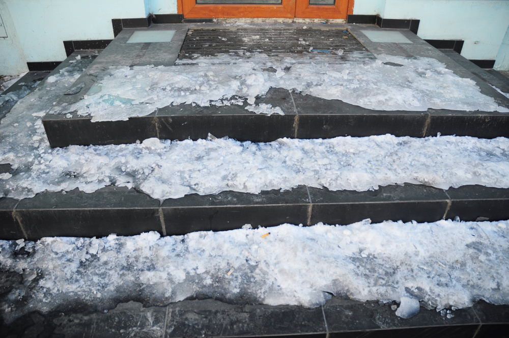 frozen steps, fix
