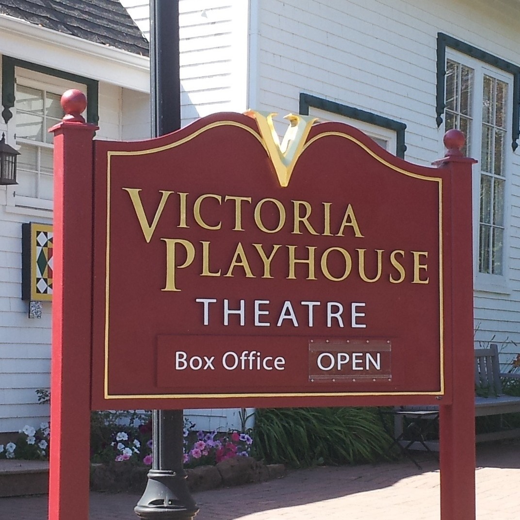 victoria playhouse sign