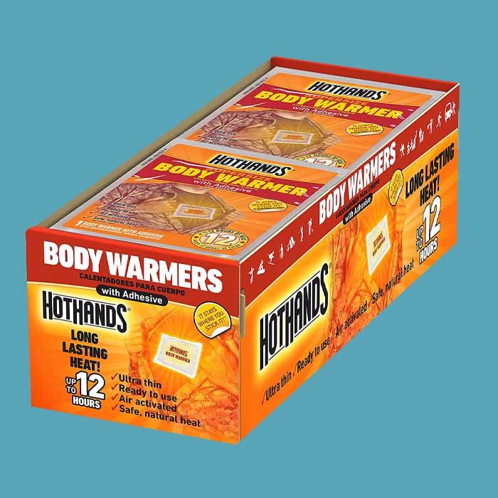 adhesive body warmer car winter