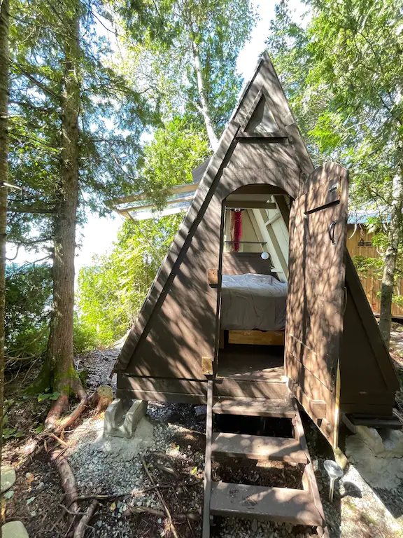 A-frame cabin