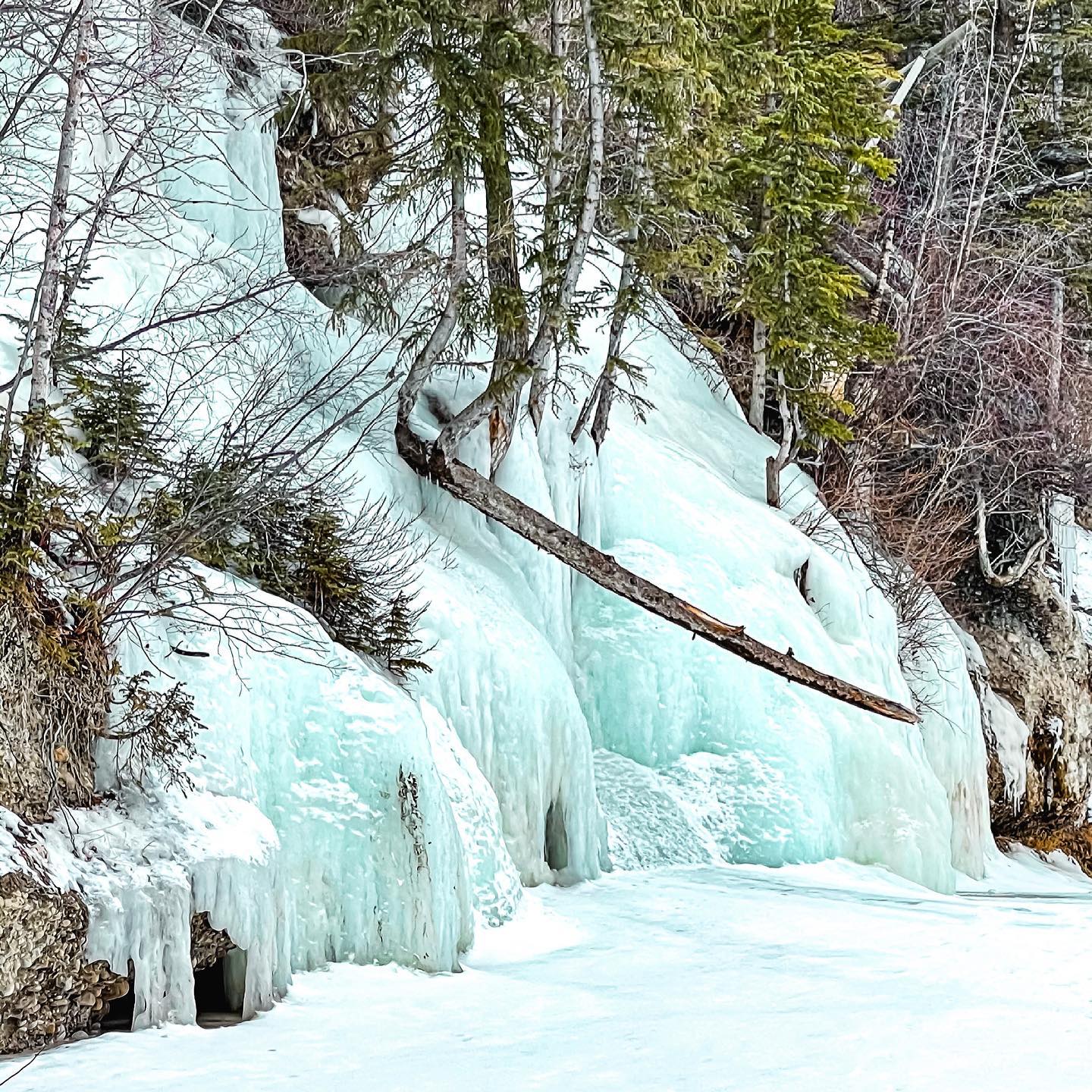 Fish Creek ice cave
