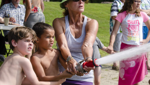 regatta where cottagers learn to fight fires