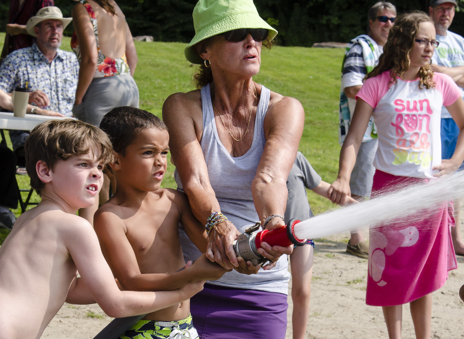 regatta where cottagers learn to fight fires