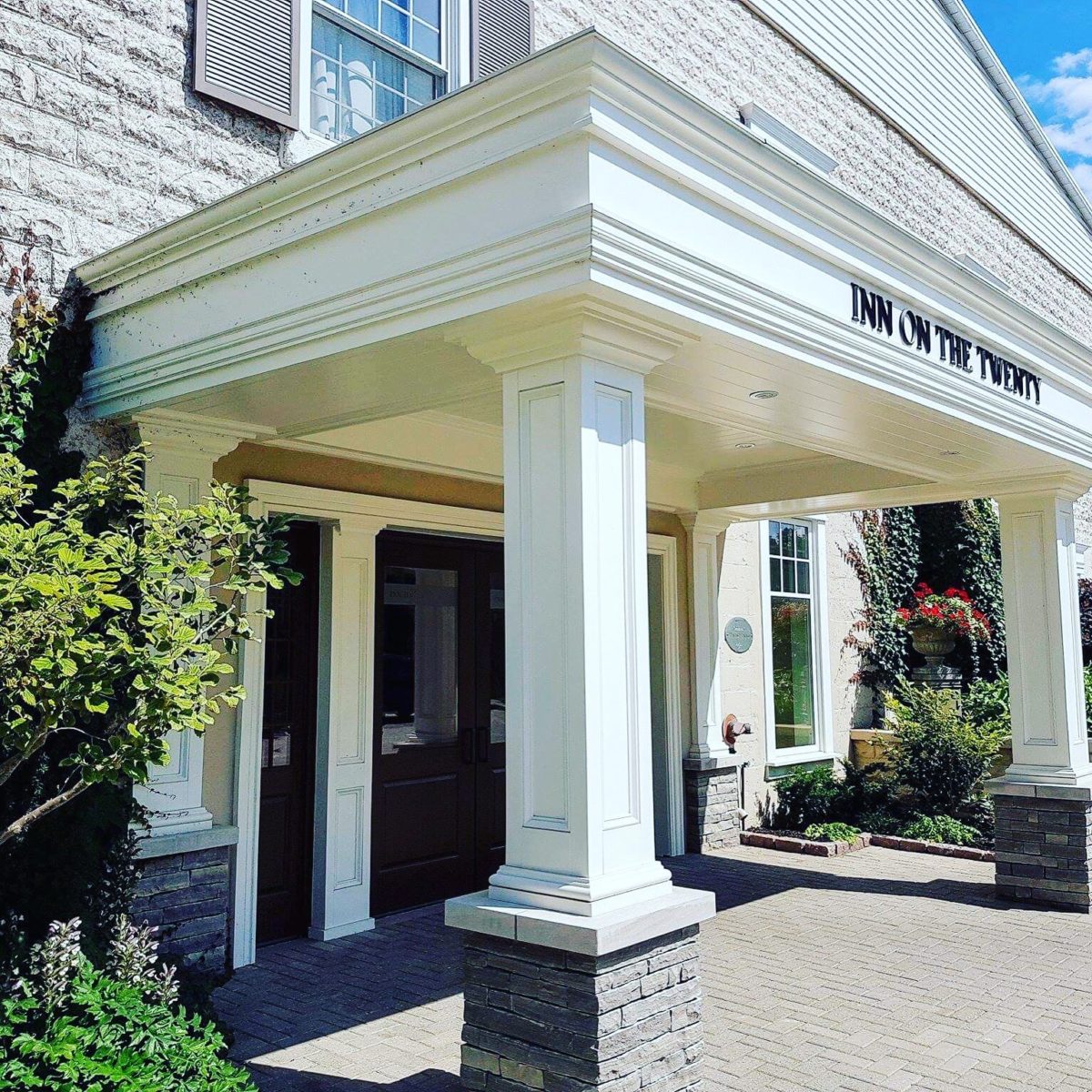 exterior shot of the inn on twenty in jordan ontario