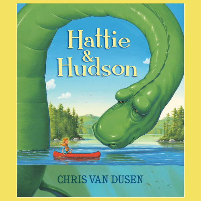 the cover of hattie & hudson, kid's book