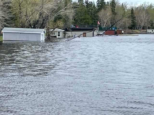 Flooded Boathouses