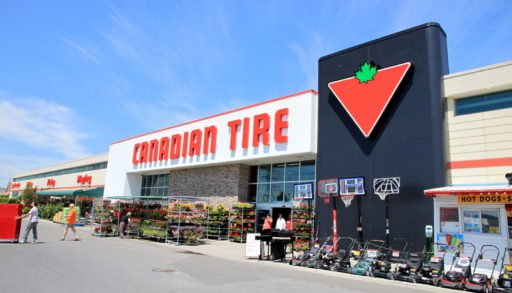 Canadian Tire storefront