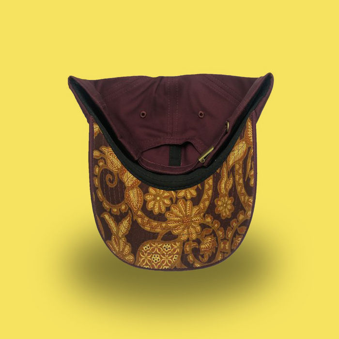 TOPIKU yellow and brown ball cap