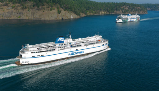 B.C. Ferries' ship the Queen of New Westminster