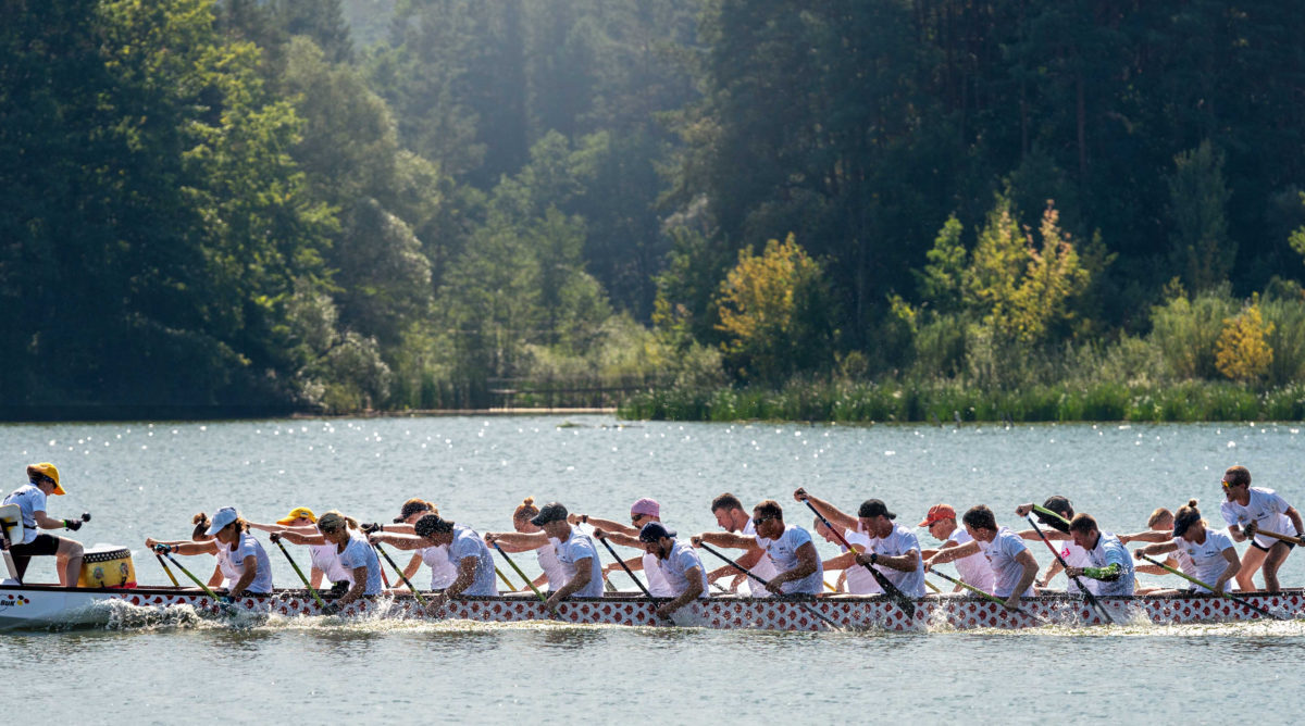 Dragon boat race in China