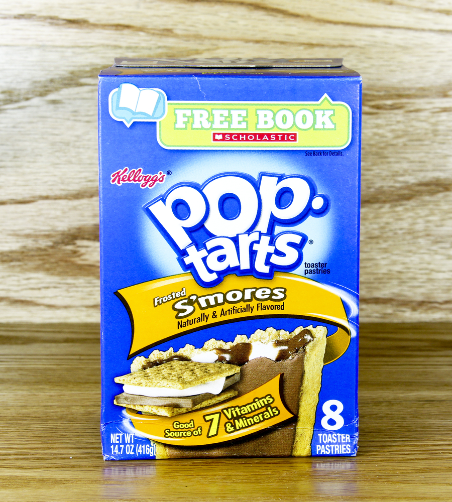 A box of frosted s'mores Pop-Tarts