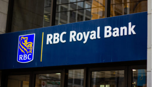 RBC sign outside of a bank, real estate market predictions
