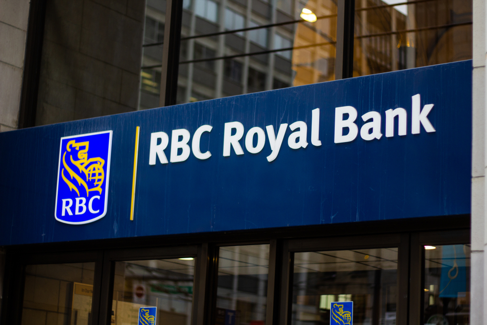 RBC sign outside of a bank, real estate market predictions