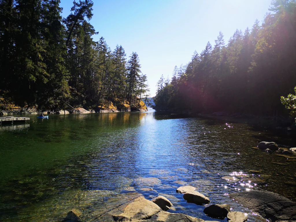 A view of Gorge Harbour