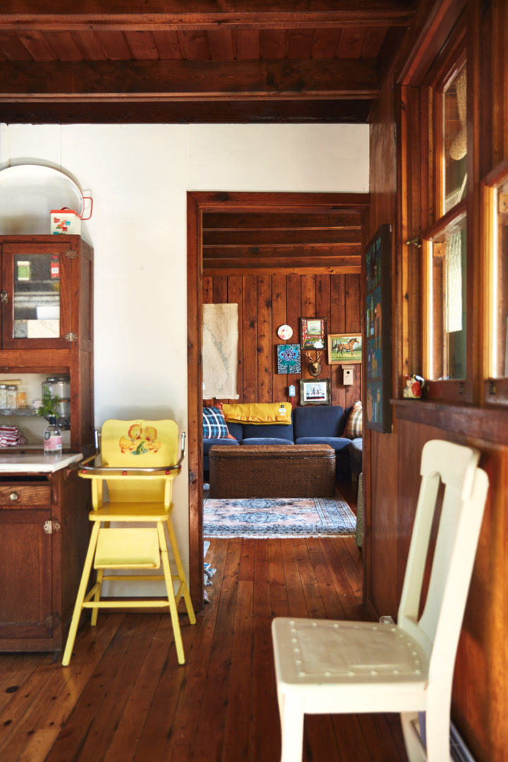 A shot looking into the living room