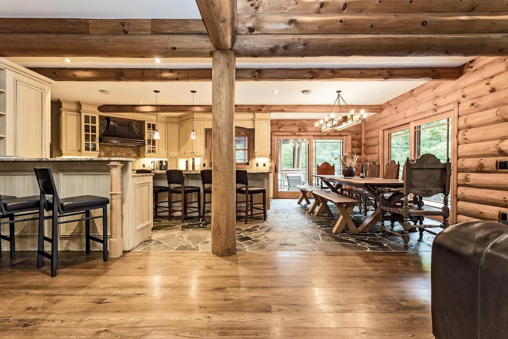 Open concept kitchen
