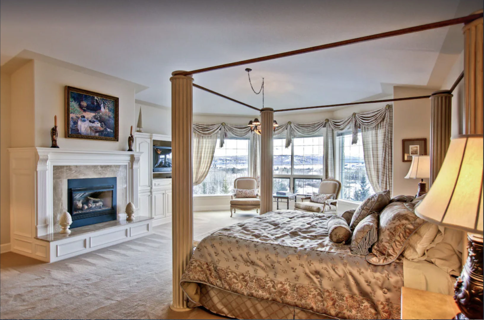 Ghost Lake Alberta Castle