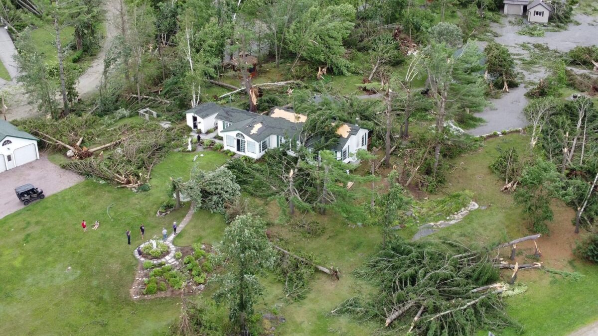 Tweed tornado aftermath