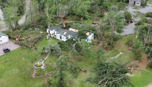 Tweed tornado aftermath