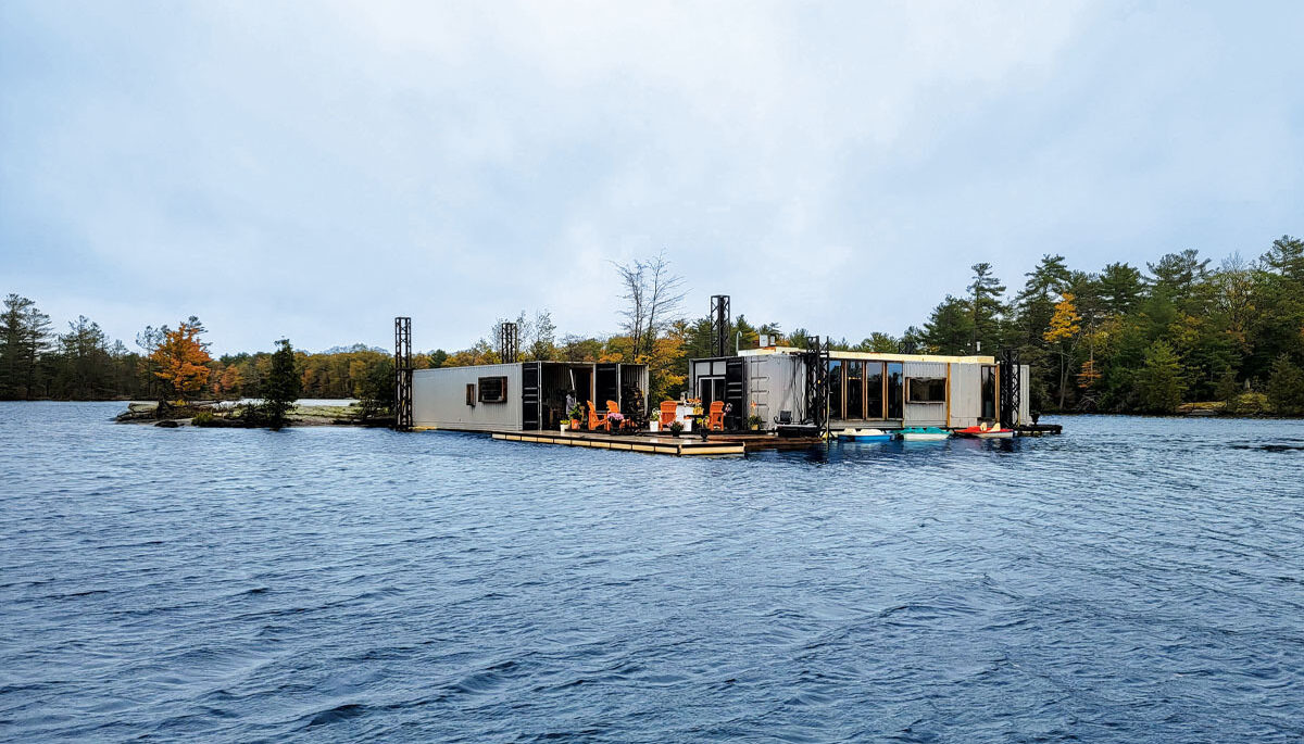 Joe Nimens' float home