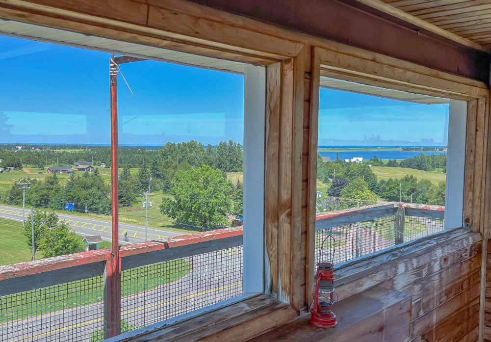 View from Baywatch Lighthouses & Cottages