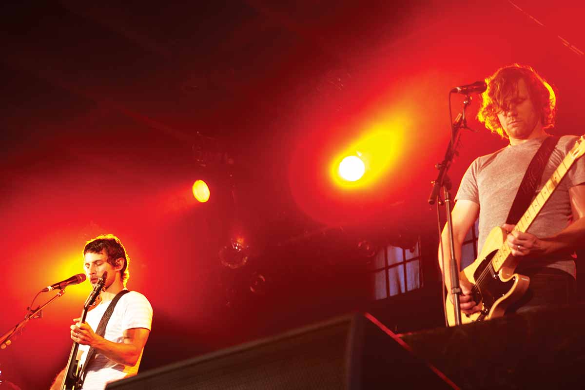 The Sam Roberts Band performing at the KEE