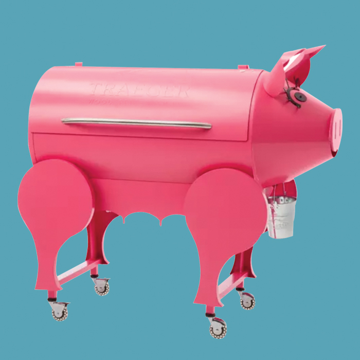 Lil’ Pig Pellet Grill pig shaped grill