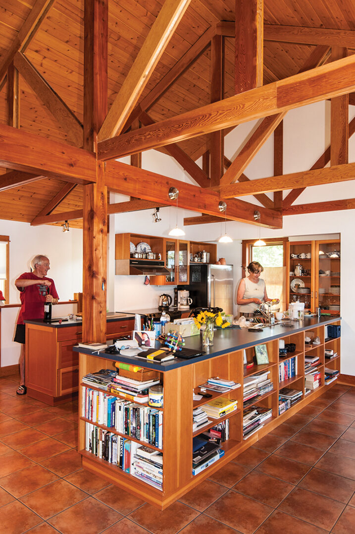 The Vezzani cottage kitchen