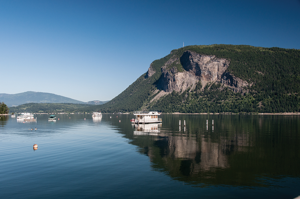 View of Shuswap Lake