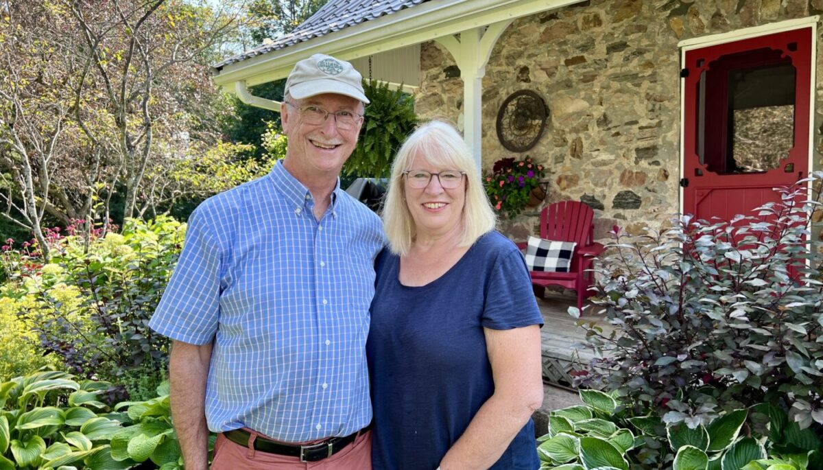 A photo of Wendy and David